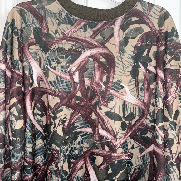 Hidden antler camo long sleeve hunting r top men M - Picture 3 of 11